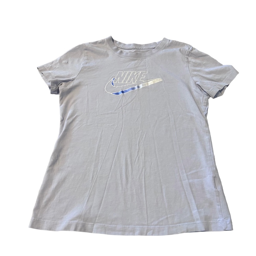 Nike Women’s Athletic Swoosh Tee in Light Lilac Size Small
